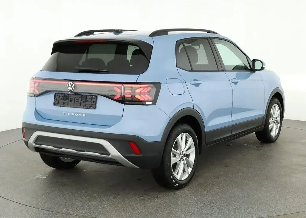 Neu VW T-Cross Life 116 PS (85 kW) 2025 Blau SUV