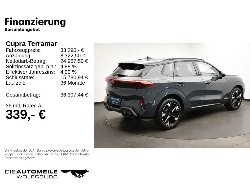 Gebraucht Cupra Terramar 150 PS (110 kW) 2025 Blau SUV