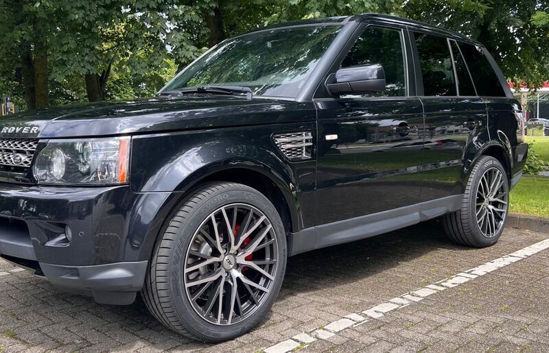 Schwarz Gebraucht 2011 Land Rover Range Rover Sport HSE SUV | 12.600 € - Bild 1/4