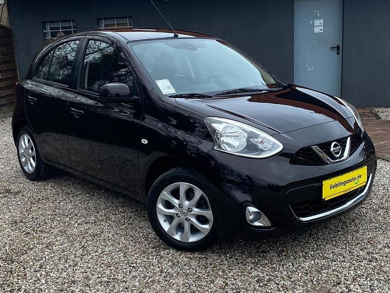 Gebraucht Nissan Micra Acenta 98 PS (72 kW) 2015 Schwarz Kleinwagen
