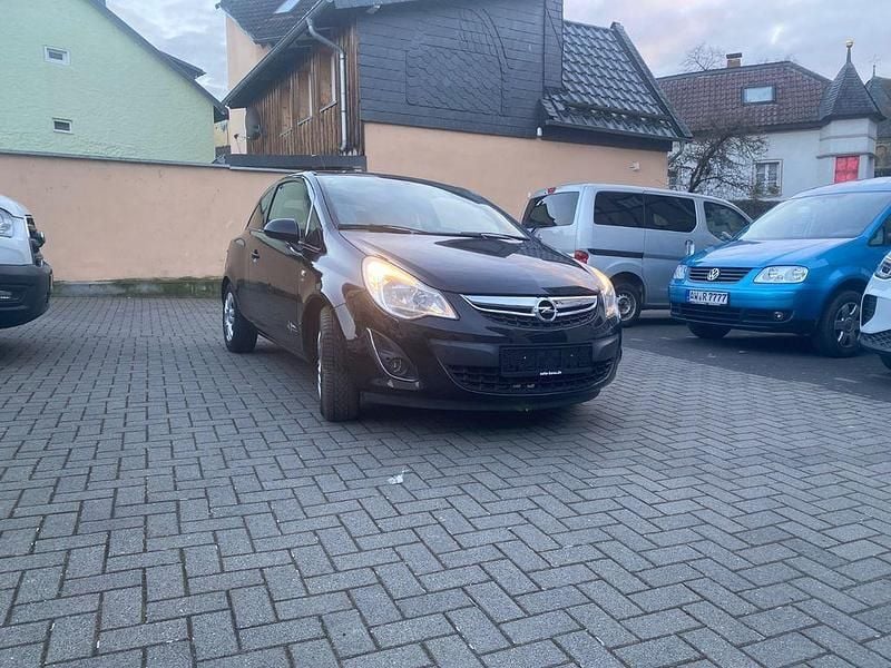 Gebraucht Opel Corsa Selection 69 PS (50 kW) 2011 Schwarz Kleinwagen