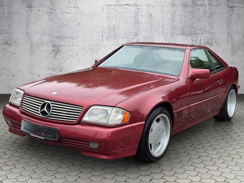 Rot Gebraucht 1992 Mercedes SL500 Cabrio | 9.900 € - Bild 1/4
