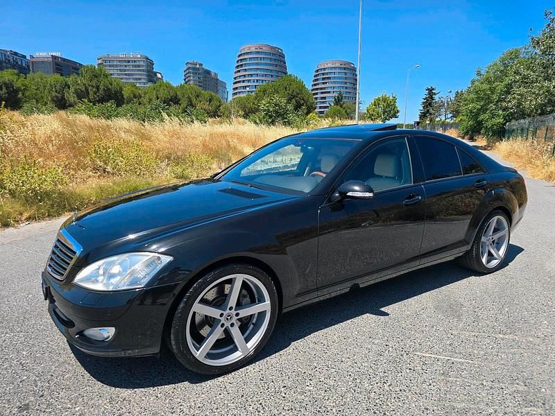 Schwarz Gebraucht 2007 Mercedes S320 Limousine | 11.900 € (Guter Preis) - Bild 1/4