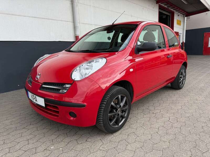 Rot Gebraucht 2006 Nissan Micra Kleinwagen | 2.390 € (Fairer Preis) - Bild 1/4