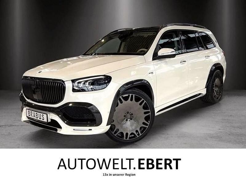 Manufaktur diamantweiß bright Gebraucht 2022 Mercedes GLS600 Maybach SUV | 224.880 € - Bild 1/4