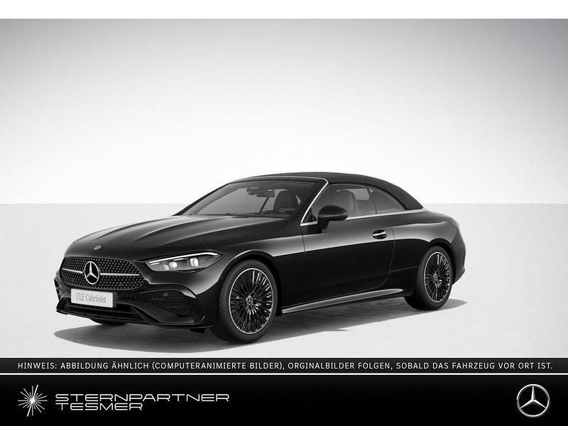 Metalliclack obsidianschwarz Gebraucht 2024 Mercedes CLE300 AMG Cabrio | 67.900 € (Fairer Preis) - Bild 1/3