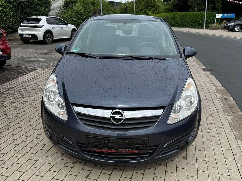 Blau Gebraucht 2008 Opel Corsa Limousine | 1.700 € (Fairer Preis) - Bild 1/4