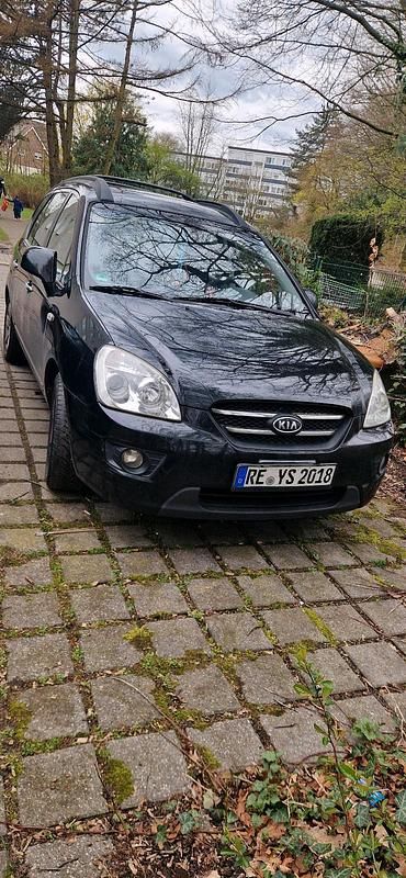 Gebraucht Kia Carens 140 PS (102 kW) 2009 Schwarz Van / Kleinbus