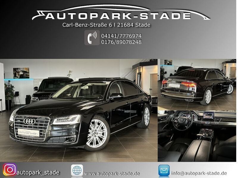 Phantomschwarz perleffekt Gebraucht 2013 Audi A8L Limousine | 23.890 € (Etwas zu teuer) - Bild 1/4