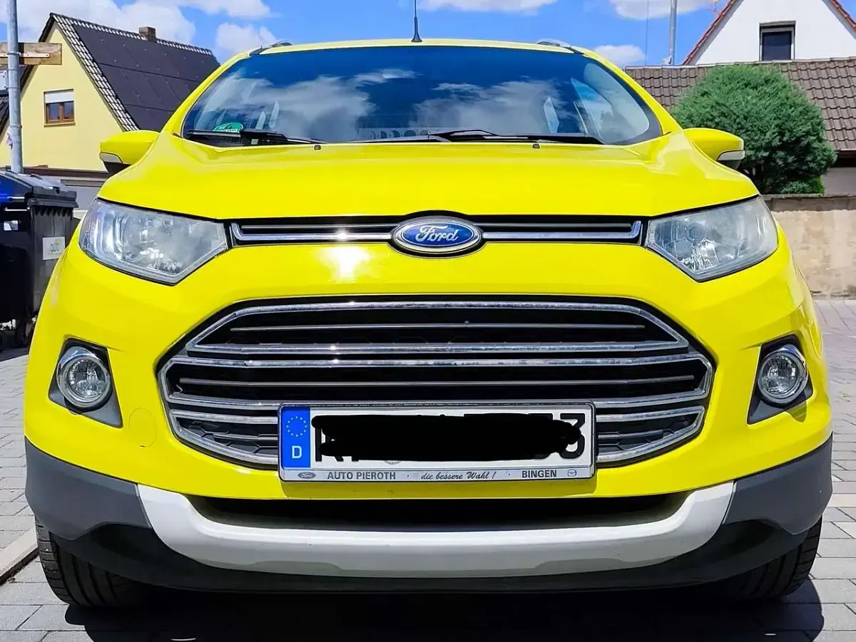 Gebraucht Ford Ecosport 111 PS (81 kW) 2014 Gelb SUV