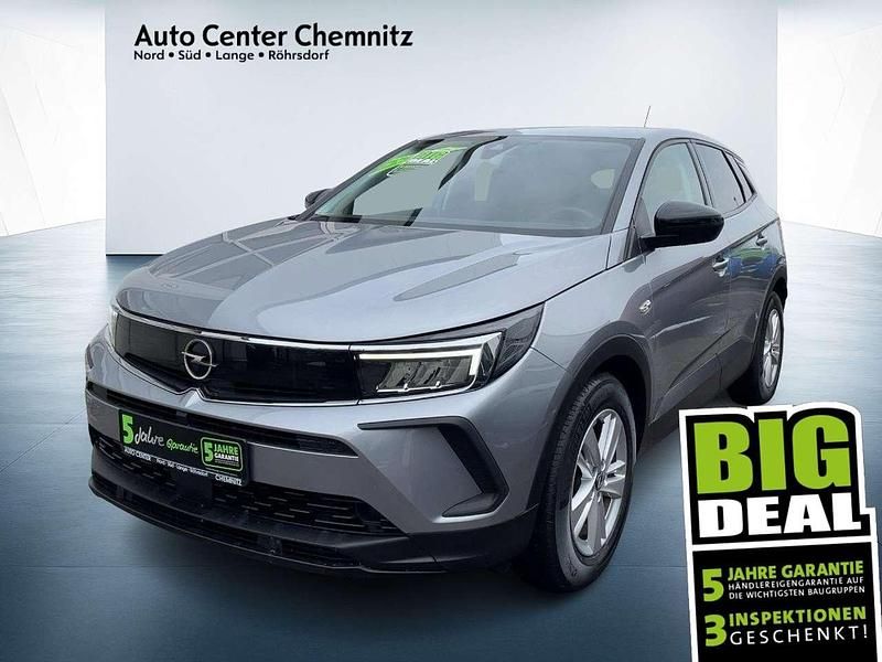 Gebraucht Opel Grandland X Edition 131 PS (96 kW) 2022 Tiefquarz grau SUV