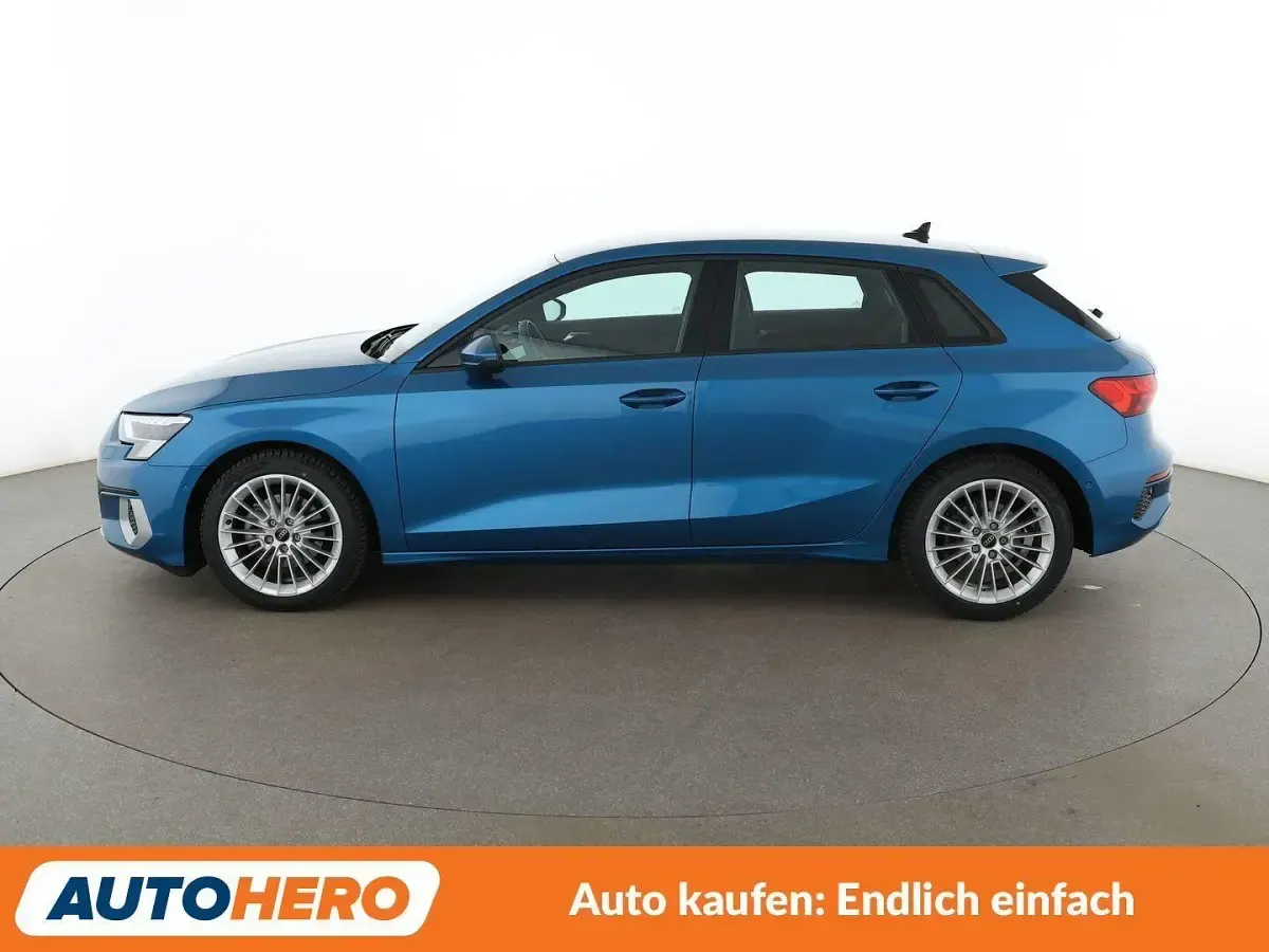 Gebraucht Audi A3 Advanced 150 PS (110 kW) 2022 Blau Limousine