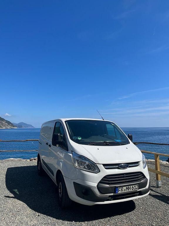 Gebraucht Ford Transit Custom 101 PS (74 kW) 2014 Weiß Van / Kleinbus