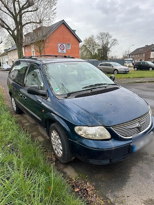 Gebraucht Chrysler Voyager 100 PS (73 kW) 2004 Blau Van / Kleinbus