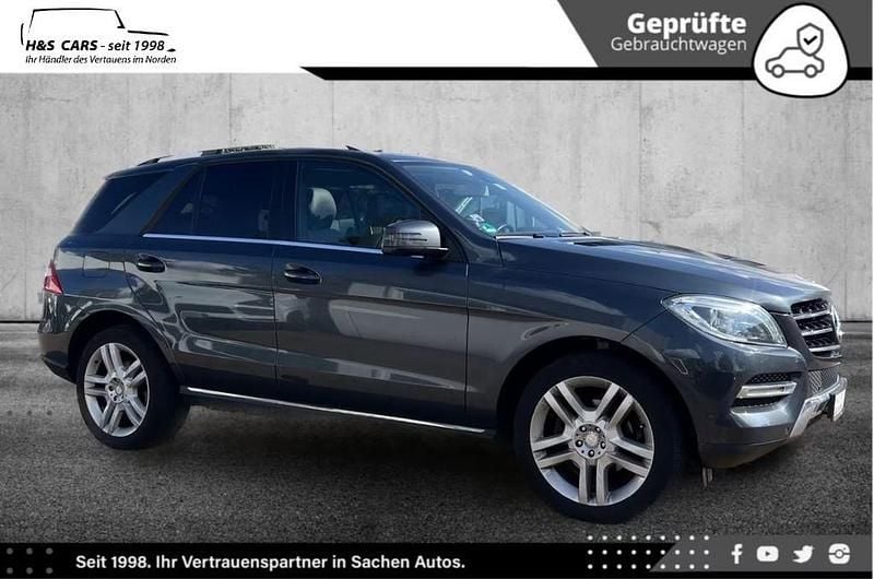 Grau Gebraucht 2014 Mercedes ML350 SUV | 19.950 € (Superpreis) - Bild 1/4