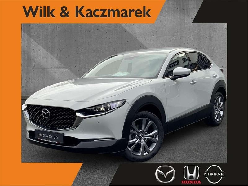 Weiß Gebraucht 2025 Mazda CX-30 Exclusive-Line SUV | 32.490 € - Bild 1/4