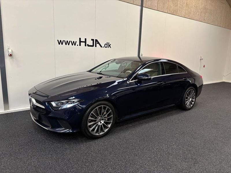 Blau Gebraucht 2019 Mercedes CLS400 Limousine | 30.625 € (Fairer Preis) - Bild 1/4