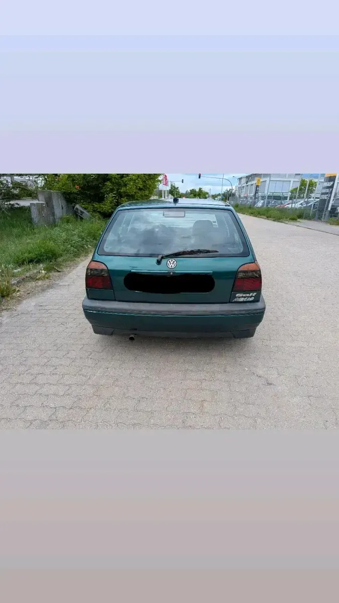 Brugt VW Golf III 90 HK (66 kW) 1994 Grøn Sedan