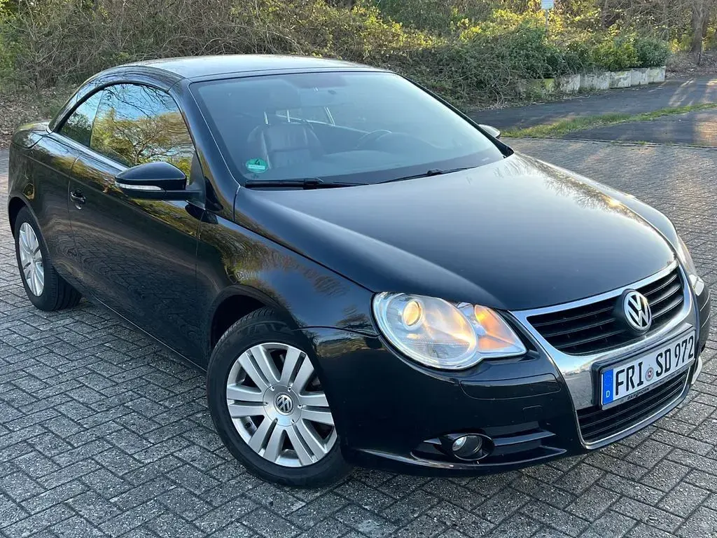 Gebraucht VW Eos Edition 140 PS (102 kW) 2009 Schwarz Cabrio