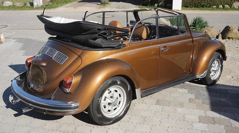 Gebraucht VW Käfer Karmann 50 PS (36 kW) 1972 Braun Cabrio