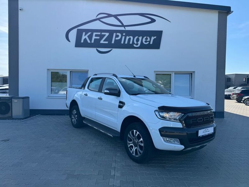 Weiß Gebraucht 2018 Ford Ranger Wildtrack Abholung | 25.799 € (Fairer Preis) - Bild 1/4