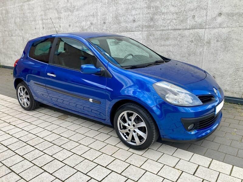 Blau Gebraucht 2008 Renault Clio II Kleinwagen | 2.399 € (Fairer Preis) - Bild 1/4