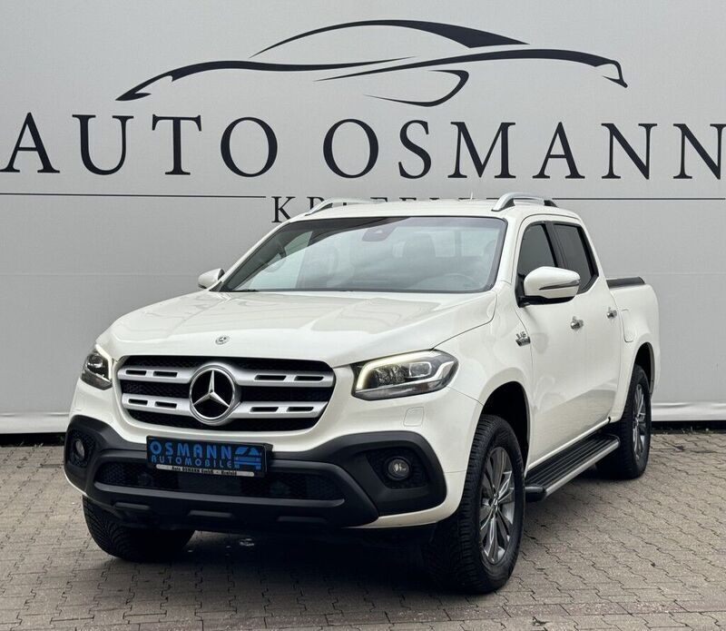 Beringweiss metallic Gebraucht 2020 Mercedes X350 Progressive Abholung | 34.900 € (Guter Preis) - Bild 1/4