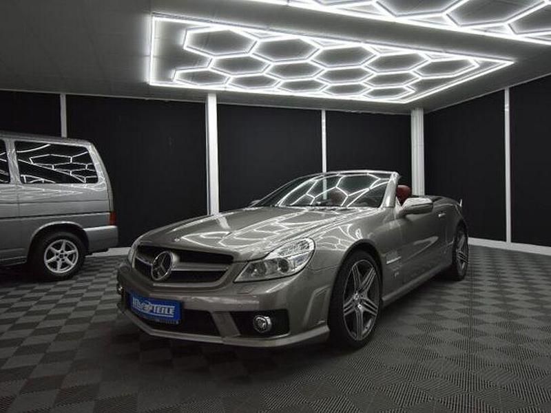 Gebraucht Mercedes SL600 AMG 517 PS (380 kW) 2008 Silber Cabrio