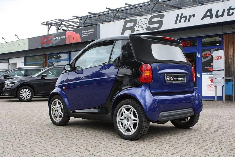Gebraucht Smart ForTwo Cabrio Passion 54 PS (39 kW) 2002 Blau Cabrio
