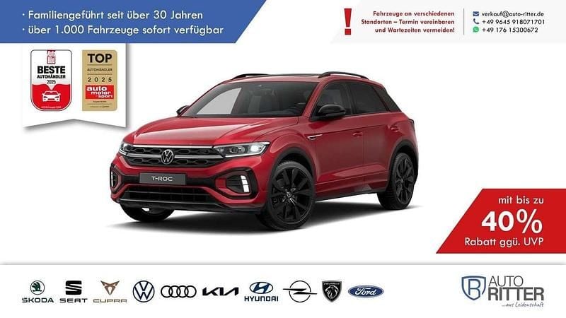 Kings red metallic/rot Neu 2025 VW T-Roc R-line SUV | 40.990 € (Fairer Preis) - Bild 1/4