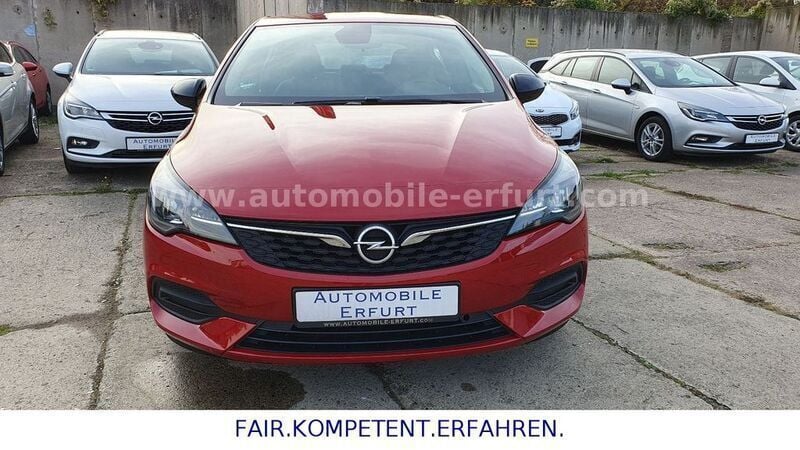 Gebraucht Opel Astra 110 PS (80 kW) 2021 Rot Limousine