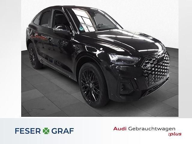 Mythosschwarz metallic Gebraucht 2021 Audi Q5 Sportback Ambiente SUV | 38.900 € (Fairer Preis) - Bild 1/4