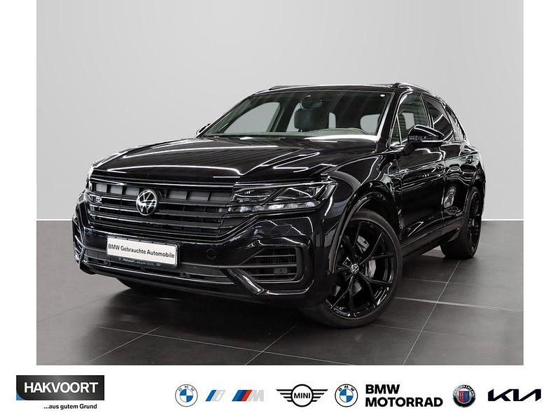 Deep black perleffekt Gebraucht 2021 VW Touareg R-line SUV | 49.870 € (Teuer) - Bild 1/4