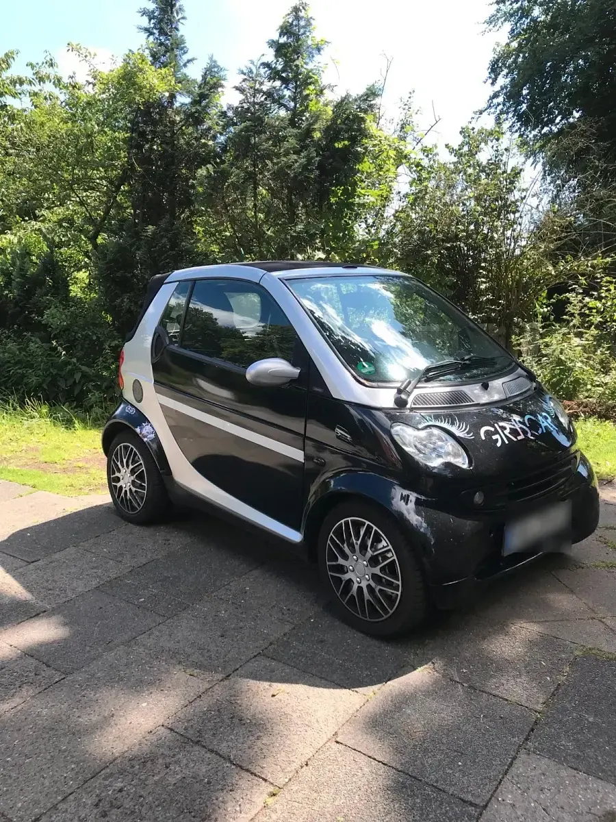 Gebraucht Smart ForTwo Cabrio 61 PS (44 kW) 2003 Schwarz Cabrio