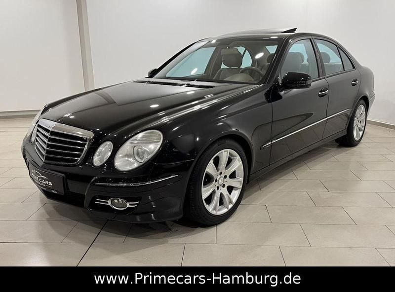 Schwarz Gebraucht 2009 Mercedes E300 Avantgarde Limousine | 10.990 € (Superpreis) - Bild 1/4