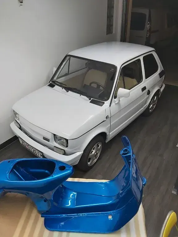 Gebraucht Fiat 126 16 PS (11 kW) 1991 Weiß Kleinwagen