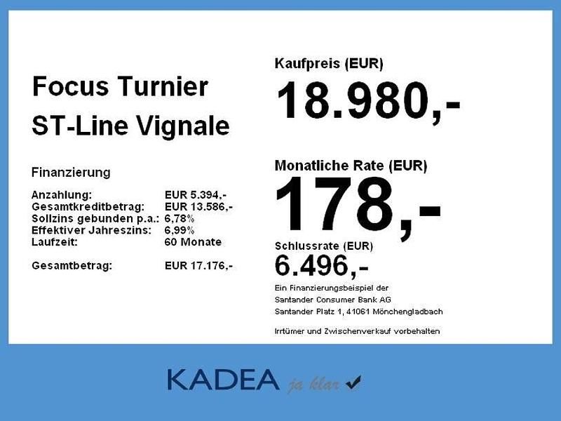 Gebraucht Ford Focus ST-Line 155 PS (114 kW) 2022 Fantastic red Kombi