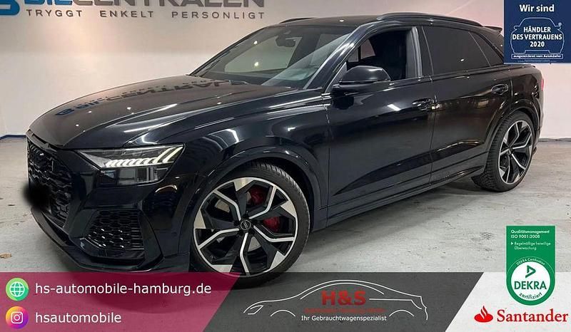 Orcaschwarz Gebraucht 2020 Audi RS Q8 Black Edition SUV | 98.900 € (Teuer) - Bild 1/4