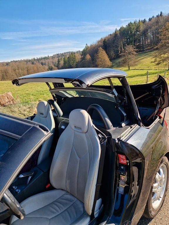 Gebraucht Mercedes SLK200 163 PS (119 kW) 2005 Schwarz Cabrio