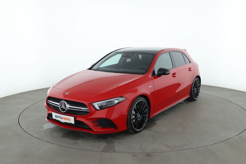 Rot Gebraucht 2019 Mercedes A35 AMG AMG Limousine | 33.250 € (Guter Preis) - Bild 1/4