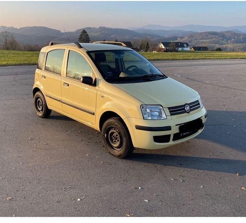 Gelb Gebraucht 2009 Fiat Panda Kleinwagen | 888 € (Superpreis) - Bild 1/4