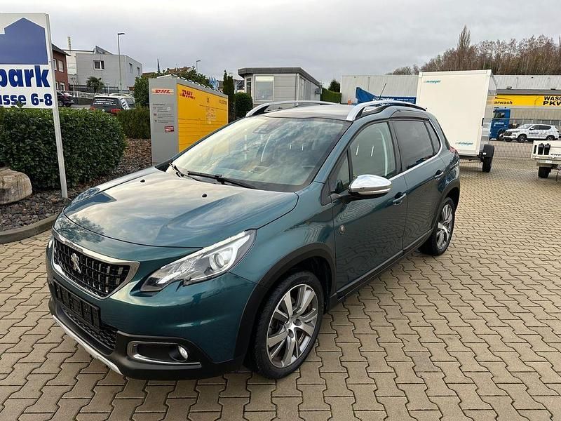 Lackierung emerald crystal Gebraucht 2018 Peugeot 2008 Crossway SUV | 8.990 € (Guter Preis) - Bild 1/4