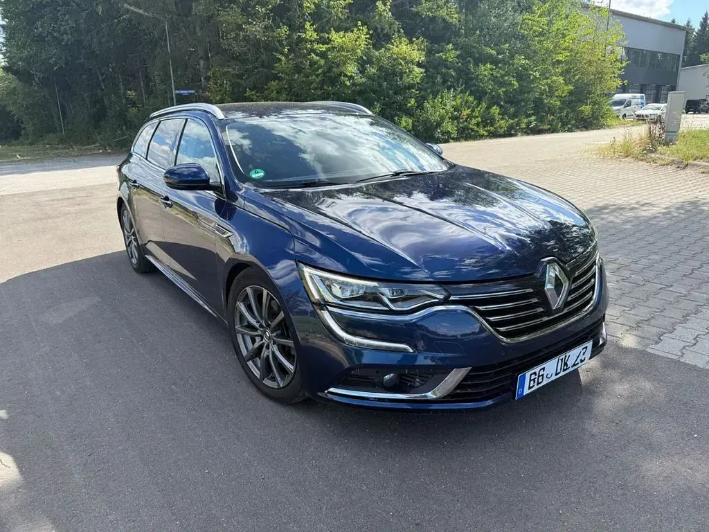 Gebraucht Renault Talisman GrandTour Elysee 160 PS (117 kW) 2017 Blau Kombi