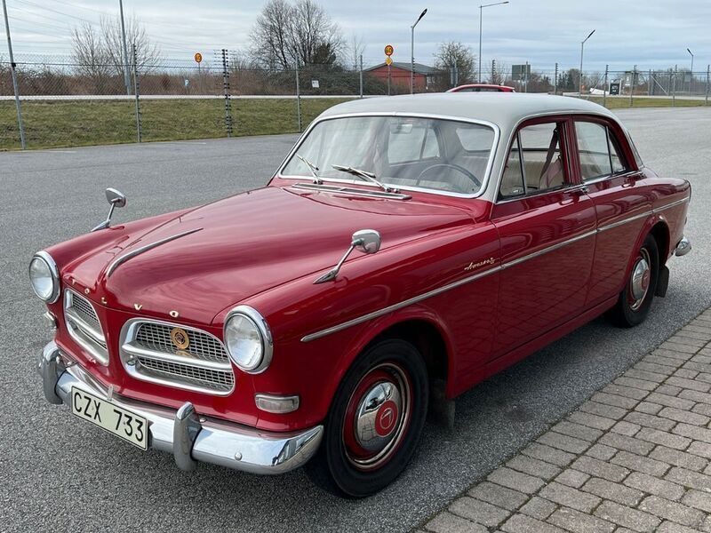 Second-hand Volvo Amazon 86 CP (63 kW) 1959 Roșu Berlinǎ