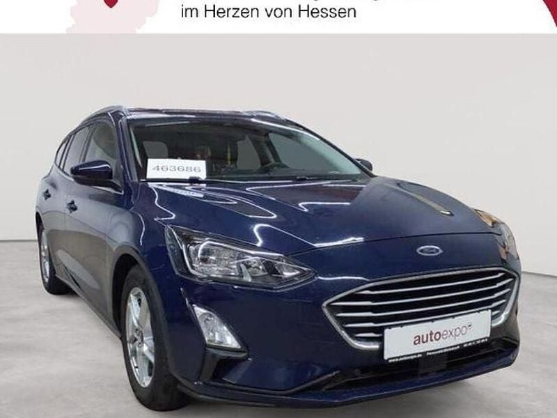 Blau Gebraucht 2020 Ford Focus Cool & Connect Limousine | 11.489 € (Superpreis) - Bild 1/4