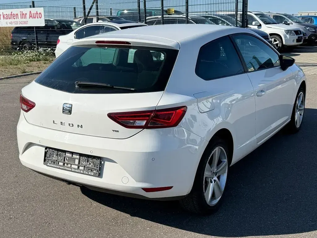 Gebraucht Seat Leon SC Style 150 PS (110 kW) 2014 Weiß Kleinwagen