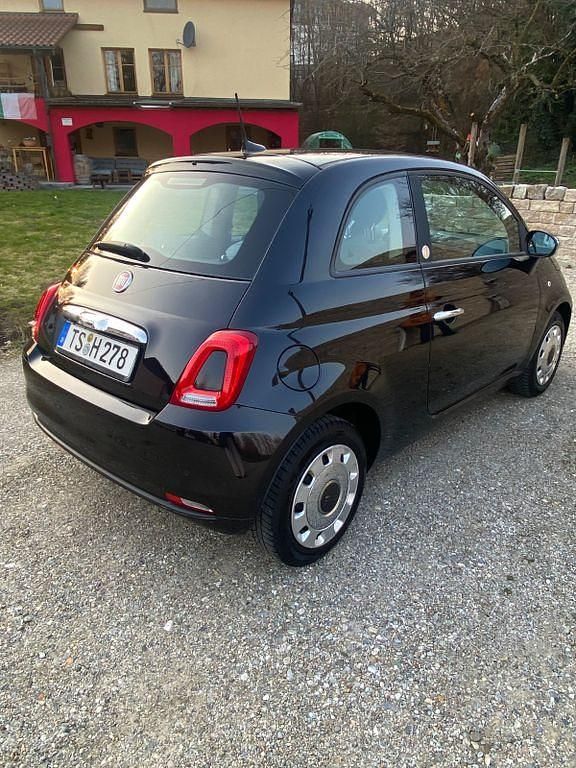 Gebraucht Fiat 500 Mirror 69 PS (50 kW) 2017 Schwarz Kleinwagen