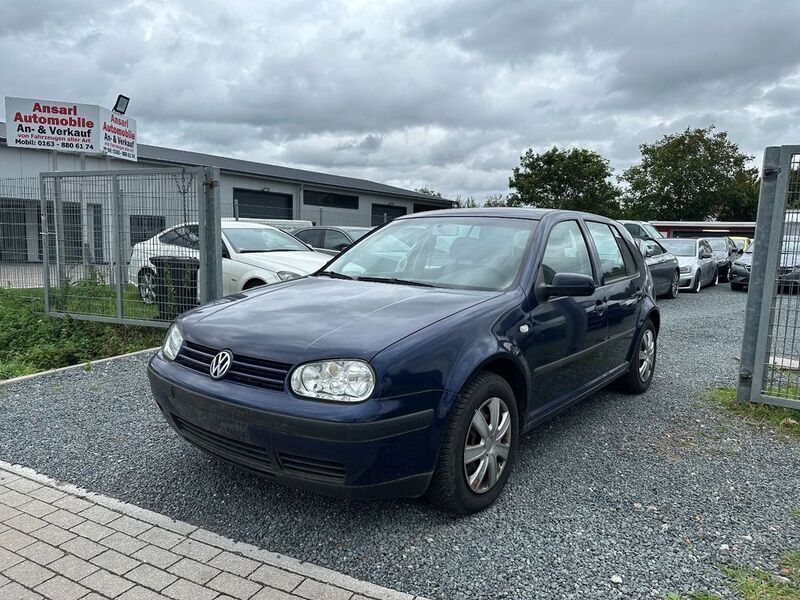 Blau Gebraucht 2003 VW Golf IV Ocean Limousine | 490 € (Superpreis) - Bild 1/4