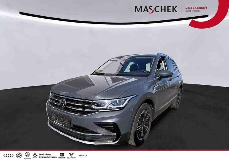 Delfingrau metallic Gebraucht 2022 VW Tiguan Elegance SUV | 26.940 € (Superpreis) - Bild 1/4