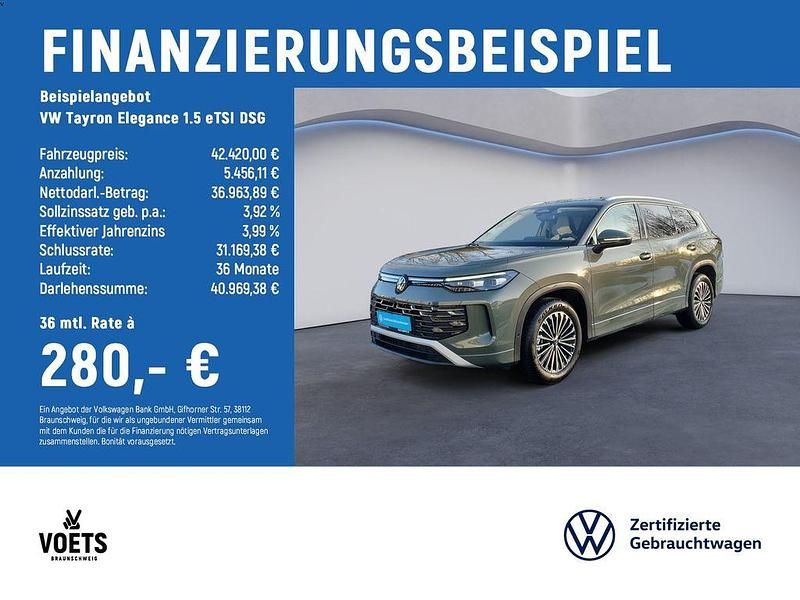 Gebraucht VW Tayron Elegance 150 PS (110 kW) 2025 Grün SUV